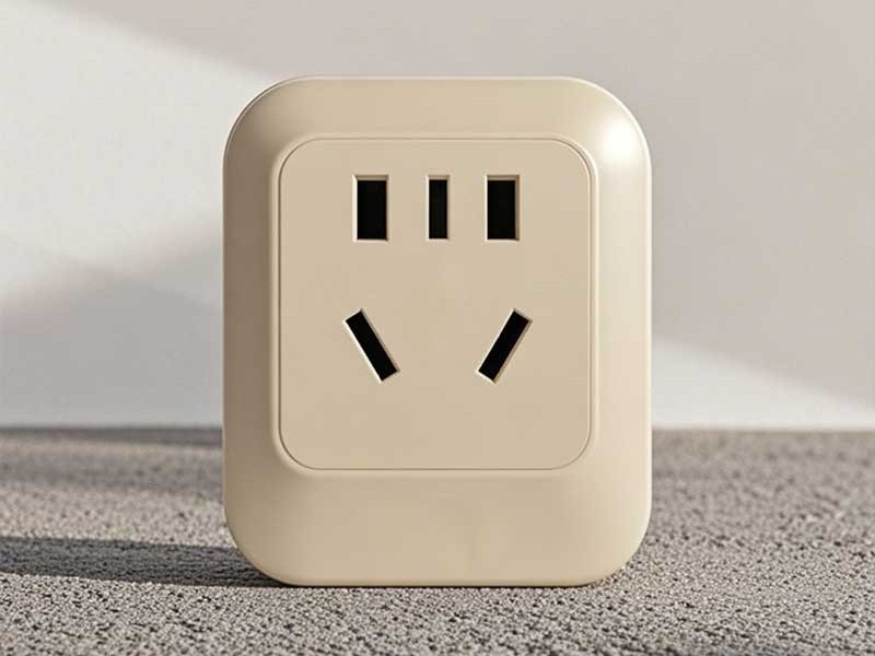 智能插座外殼注塑件 智能插座外殼注塑件