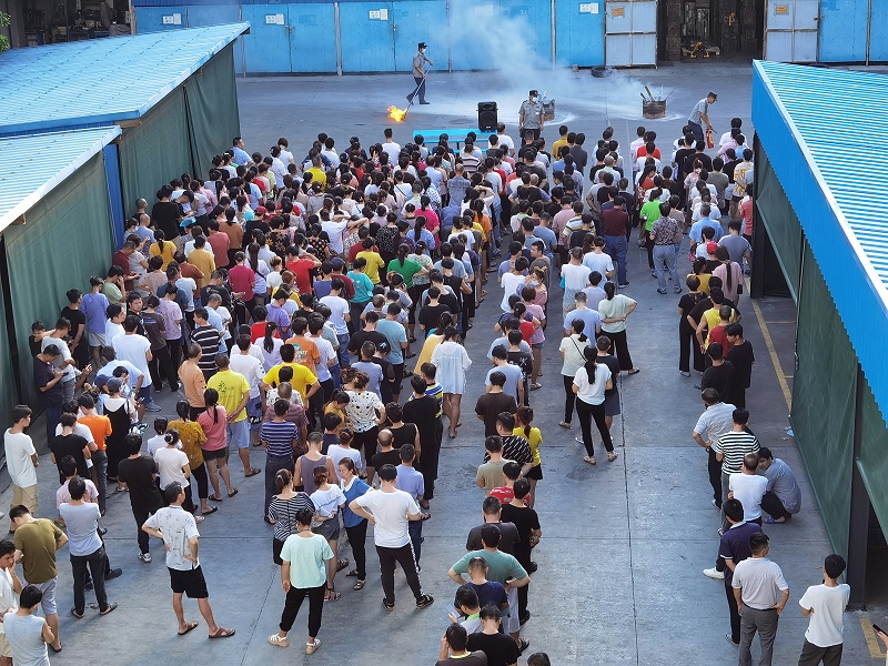 世邦注塑模具廠消防演習 世邦注塑模具廠消防演習