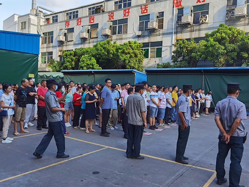 世邦注塑模具廠消防演習 世邦注塑模具廠消防演習