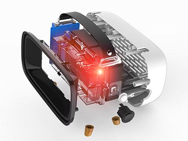 暖風機外殼注塑件 暖風機外殼注塑件